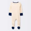 Baby 6pk Zip-Up Sleep N' Play - Cloud Island™ Blue