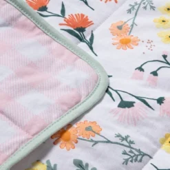 Jersey Knit Reversible Blanket - Cloud Island™ Garden Floral -Cloud Island Shop GUEST 0bdf62ee 4370 4cfb 8f76 09d34e6da279