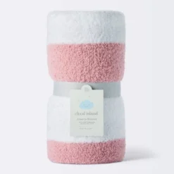 Chenille Stripe Baby Blanket - Dark Pink And White Stripe - Cloud Island™ 7 Chenille Stripe Baby Blanket - Dark Pink And White Stripe - Cloud Island™ -Cloud Island Shop GUEST 1eac8331 cb46 469a af1b 7997a0ff89ee