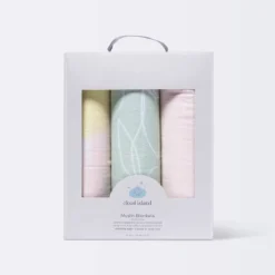 Muslin Swaddle Blanket - Cloud Island™ Brushstrokes - 3pk -Cloud Island Shop GUEST 2448cdba 88af 4101 aeb7 f83a4a35af81