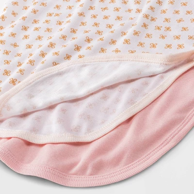 Baby Girls' 2pk Modal Tie NightGown - Cloud Island™ Pink 5 Baby Girls' 2pk Modal Tie NightGown - Cloud Island™ Pink - Image 3