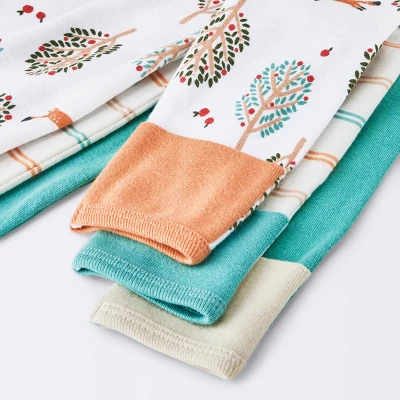 Baby 3pk Orchard Zip-Up Sleep N' Play - Cloud Island™ Off-White 5 Baby 3pk Orchard Zip-Up Sleep N' Play - Cloud Island™ Off-White - Image 3