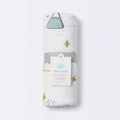 Jersey Knit Reversible Baby Blanket Adventures - Cloud Island™ White/Gray/Pink -Cloud Island Shop GUEST 4fad5fcb 442b 4b41 8ddf c3018caa1f57