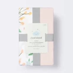 Fitted Mini Crib Sheet - Cloud Island™ - Meadow/Pink - 2pk 5 Fitted Mini Crib Sheet - Cloud Island™ - Meadow/Pink - 2pk -Cloud Island Shop GUEST 558dd145 221c 4a4a a550 d02173d8a025