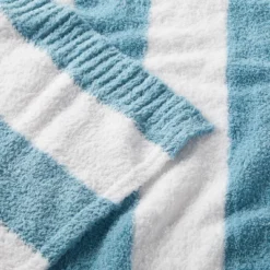 Chenille Stripe Baby Blanket - Blue And White Stripe - Cloud Island™ -Cloud Island Shop GUEST 599b6e5a 2fa1 4fae 8cdc 1829012b64df
