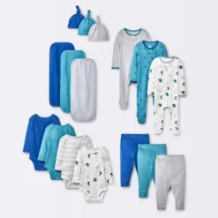 Baby Boys' 16pk Layette Gifting Bundle - Cloud Island™ Blue -Cloud Island Shop GUEST 73b903eb 5896 453a aeb8 ee04930c2ca7