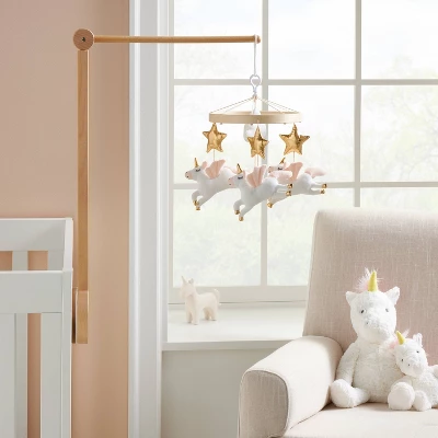 Unicorns Mobile Crib Toy - Cloud Island™ 3 Unicorns Mobile Crib Toy - Cloud Island™