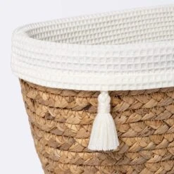 Natural Weave Oval Storage Bin With Waffle Weave Liner - Cloud Island™ 8 Natural Weave Oval Storage Bin With Waffle Weave Liner - Cloud Island™ -Cloud Island Shop GUEST a50886a0 1fd1 4340 aa80 3ea3f0fda9a4