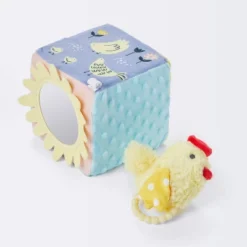 Farm Interactive Plush Cube With Chicken Rattle Baby Toy - 2pc - Cloud Island™ 5 Farm Interactive Plush Cube With Chicken Rattle Baby Toy - 2pc - Cloud Island™ -Cloud Island Shop GUEST a6d54e9d 1ef9 4a33 9489 952c628b125b