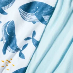 Fitted Jersey Crib Sheet Whales - Solid Blue - 2pk - Cloud Island™ -Cloud Island Shop GUEST c7f68c76 99b4 4197 802d d88e546373d2