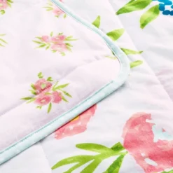 Jersey Knit Reversible Baby Blanket Floral - Cloud Island™ - White -Cloud Island Shop GUEST d68bc9ba 9ab0 4274 b3da 760c01f3e8d0