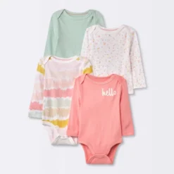 Baby Girls' 4pk Long Sleeve Bodysuit - Cloud Island™ Floral 13 Baby Girls' 4pk Long Sleeve Bodysuit - Cloud Island™ Floral -Cloud Island Shop GUEST d6cf913a 1dd8 417e a034 f2d2d36d4303