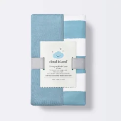 Wipeable Changing Pad Cover - Blue And White Stripes - Cloud Island™ 5 Wipeable Changing Pad Cover - Blue And White Stripes - Cloud Island™ -Cloud Island Shop GUEST dc68790a 0194 4757 8140 27b6a8021e73