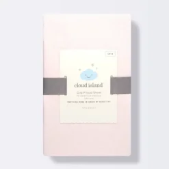 Polyester Rayon Jersey Fitted Crib Sheet - Cloud Island™ Light Pink -Cloud Island Shop GUEST e67a4114 4e11 4d4d 963a cf7b13967bcc