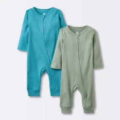 Baby 2pk Basic Wide Rib Romper - Cloud Island™ Green 6 Baby 2pk Basic Wide Rib Romper - Cloud Island™ Green -Cloud Island Shop GUEST f18c759b f567 4a7a 9595 bb166216d579