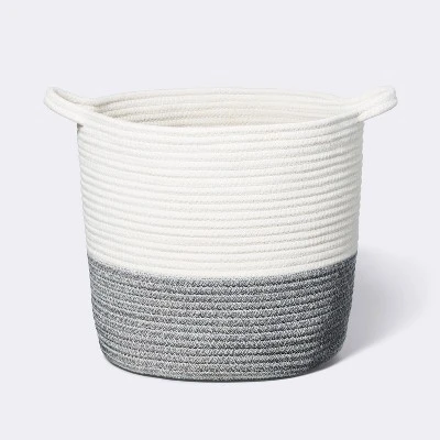 Coiled Rope Bin With Color Band - Cloud Island™ 5 Coiled Rope Bin With Color Band - Cloud Island™ - Image 3